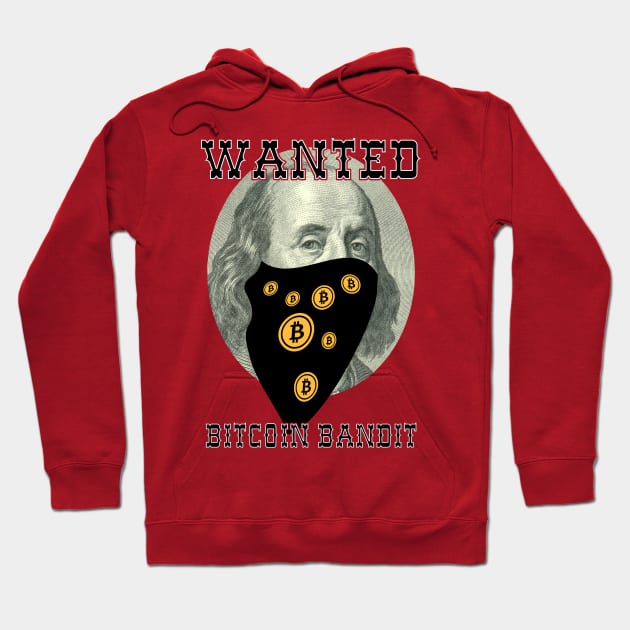 Bitcoin Bandit 2 Hoodie by CryptoTextile